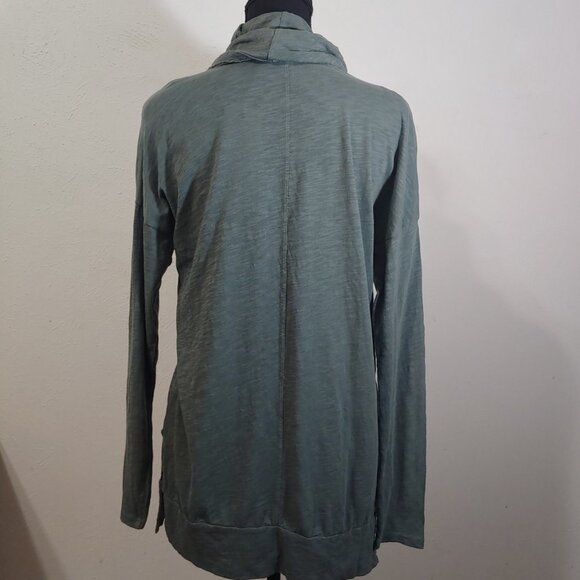 Bobi Los Angeles Loose Turtle Neck Long Sleeve  Knit Women's  Top - Picture 4 of 7